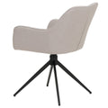 Essgruppe Como - Eiche Wotan mit 6 Stühlen in Kaschmir für 6 Personen