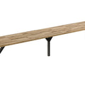 Essgruppe XXL Dunaj 130-405cm (Eiche Monastery, Anthrazit)