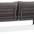 Focus Garden Gartenlounge-Set Emerson Ecksofa-Set mit Tisch Grau Stahl Polywood 227x227 cm