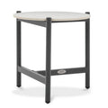 Focus Garden Gartenlounge-Set GRAFTON CAFFE Grau - 2-Sitzer, 2 Sessel, 2 Tische, Seilgeflecht