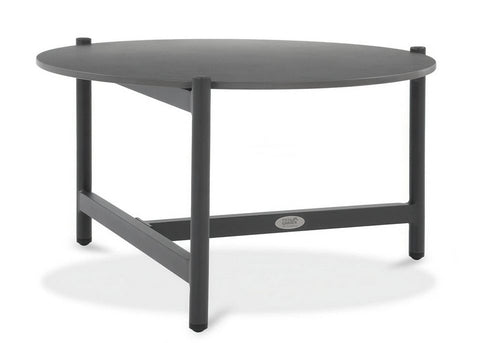 Focus Garden Gartenlounge-Set GRAFTON CAFFE Grau - 2-Sitzer, 2 Sessel, 2 Tische, Seilgeflecht