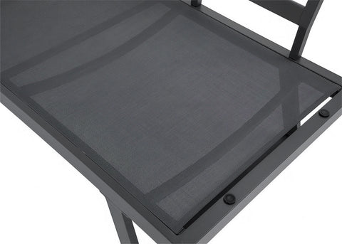 Focus Garden Gartenlounge-Set Modular 5-tlg. Grau Aluminium