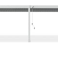 Gutroof Pergola "Elegance Wall" 3x6m - manuell, Wandmontage, Weiß von Gutroof bei coso-home