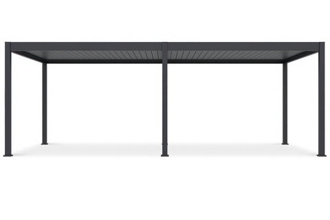 Gutroof Pergola "Deluxe Automatic" 3,6x7,2m - elektrisch, Aluminium, Anthrazit von Gutroof bei coso-home