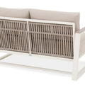 furrore Gartenlounge-Set STELVIO CAFFE Ecklounge Aluminium Beige 4-6 Personen