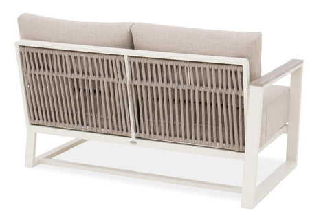 furrore Gartenlounge-Set STELVIO CAFFE Ecklounge Aluminium Beige 4-6 Personen