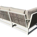 furrore Gartenlounge-Set STELVIO CAFFE Ecklounge Aluminium Beige 4-6 Personen
