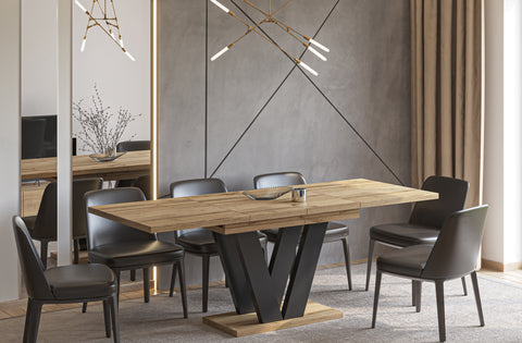 Ausziehbarer Esstisch "Lara" 130-210cm von Endo-Möbel bei coso-home