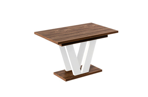 Ausziehbarer Esstisch "Lara White" 130-210cm (Eiche Stirling) von Endo-Möbel bei coso-home