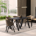 Ausziehbarer Esstisch "Lungo" 130-405cm (Beton Dunkel) von Endo-Möbel bei coso-home