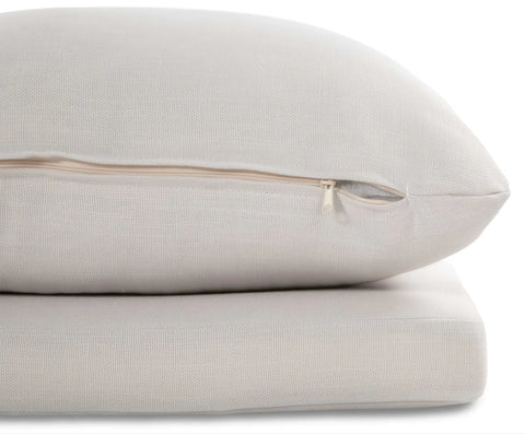 FURRORE Marigold 6+1 Round Garten-Essgruppe – Massives Akazienholz-Set mit Rundtisch Ø150cm & 6 handgeflochtenen Stühlen Beige