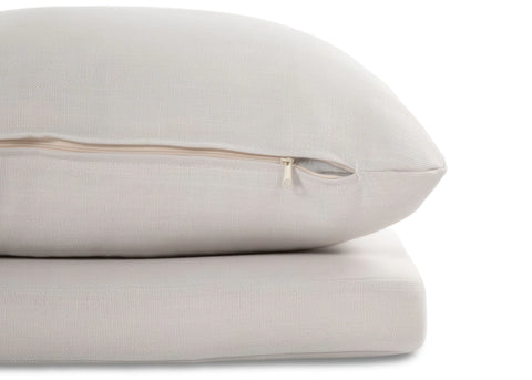 Furrore Marigold 8+1 Garten-Essgruppe aus Akazienholz Beige Handgeflochten 230x100cm