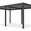 Gutroof Pergola "Deluxe Automatic" 3,6x5,3m - elektrisch, LED, Anthrazit von Gutroof bei coso-home