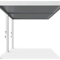 Gutroof Pergola "Elegance Wall" 3x6m - manuell, Wandmontage, Weiß von Gutroof bei coso-home