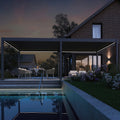 Gutroof Pergola "Deluxe Automatic" 3,6x7,2m - elektrisch, Aluminium, Anthrazit von Gutroof bei coso-home