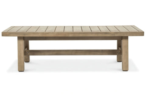 FURRORE MARIGOLD Caffe Lounge-Set – 5-Sitzer Gartenmöbel aus Akazienholz in Beige