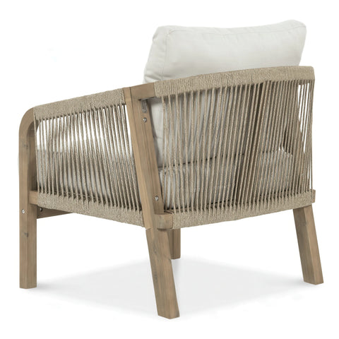 FURRORE MARIGOLD Caffe Lounge-Set – 5-Sitzer Gartenmöbel aus Akazienholz in Beige