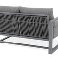 furrore Gartenlounge-Set "STELVIO CAFFE" Ecklounge Aluminium Rope - Anthrazit von furrore bei coso-home