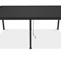 Gutroof Pergola "Deluxe" 3,6x6m - manuell, Aluminium, Anthrazit von Gutroof bei coso-home