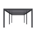 Gutroof Pergola "Deluxe Pro Automatic" 4x8m - elektrisch, LED, Anthrazit von Gutroof bei coso-home