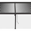 Gutroof Aluminium Pergola Deluxe 3,6 x 7,2 m Anthrazit mit Lamellendach