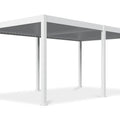 Gutroof Pergola "Deluxe Automatic" 3,6x6m - elektrisch, LED, Weiß von Gutroof bei coso-home