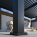Gutroof Pergola "Deluxe" 3,6x6m - manuell, Aluminium, Anthrazit von Gutroof bei coso-home